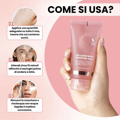Silk Skin™ Maschera Notte Peel-Off al Collagene