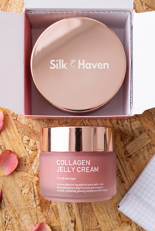Silk Haven® – Collagen Jelly Cream Crema Viso Elasticizzante & Illuminante